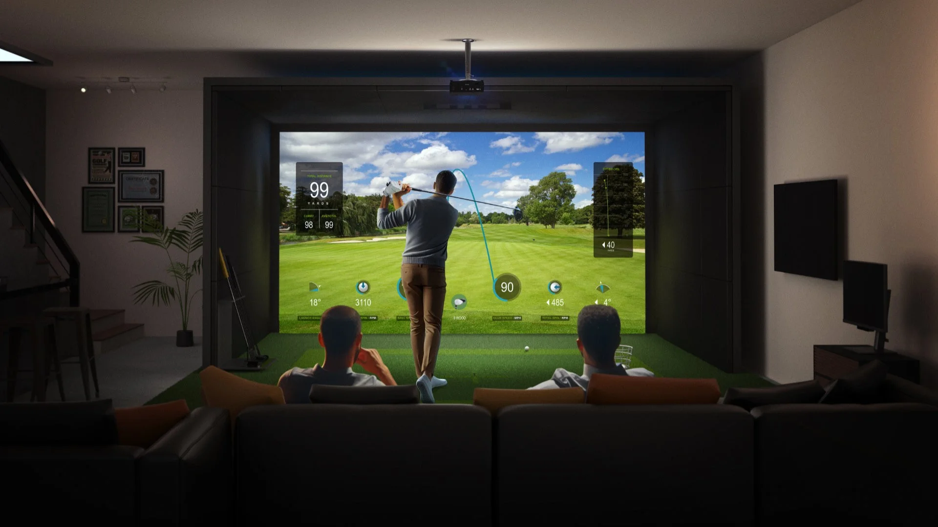 BenQ uspěl na Computexu s projektorem pro golfové simulátory