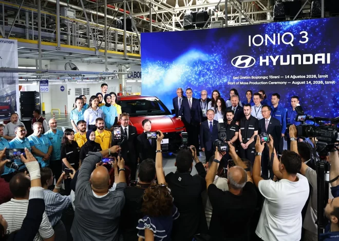 Hyundai spustil v Turecku produkci elektromobilů, začal s modelem IONIQ 3