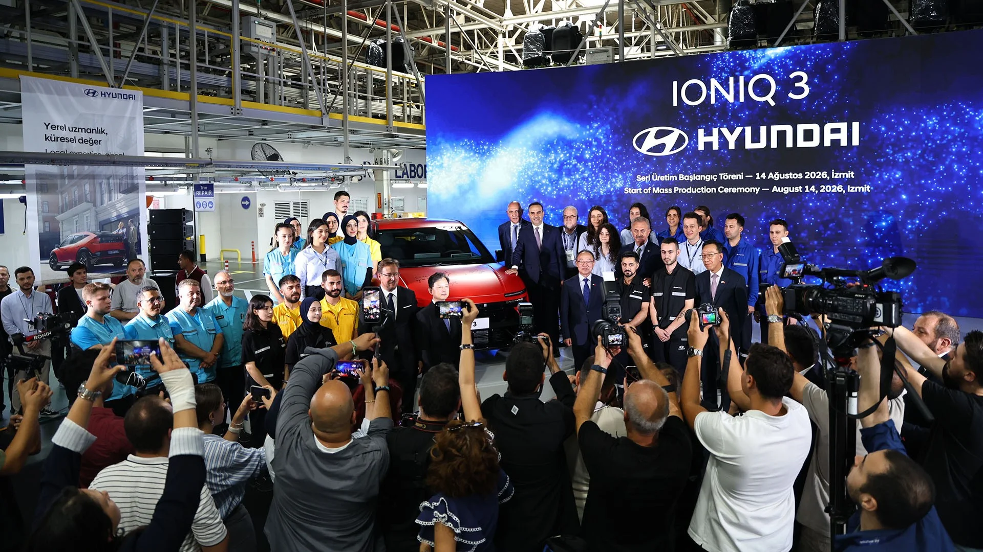 Hyundai spustil v Turecku produkci elektromobilů, začal s modelem IONIQ 3
