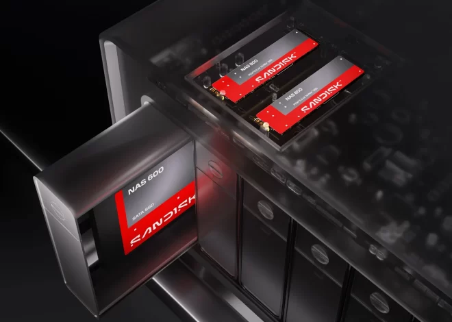 Sandisk uvádí nové SSD disky řady NAS pro firmy a profesionály