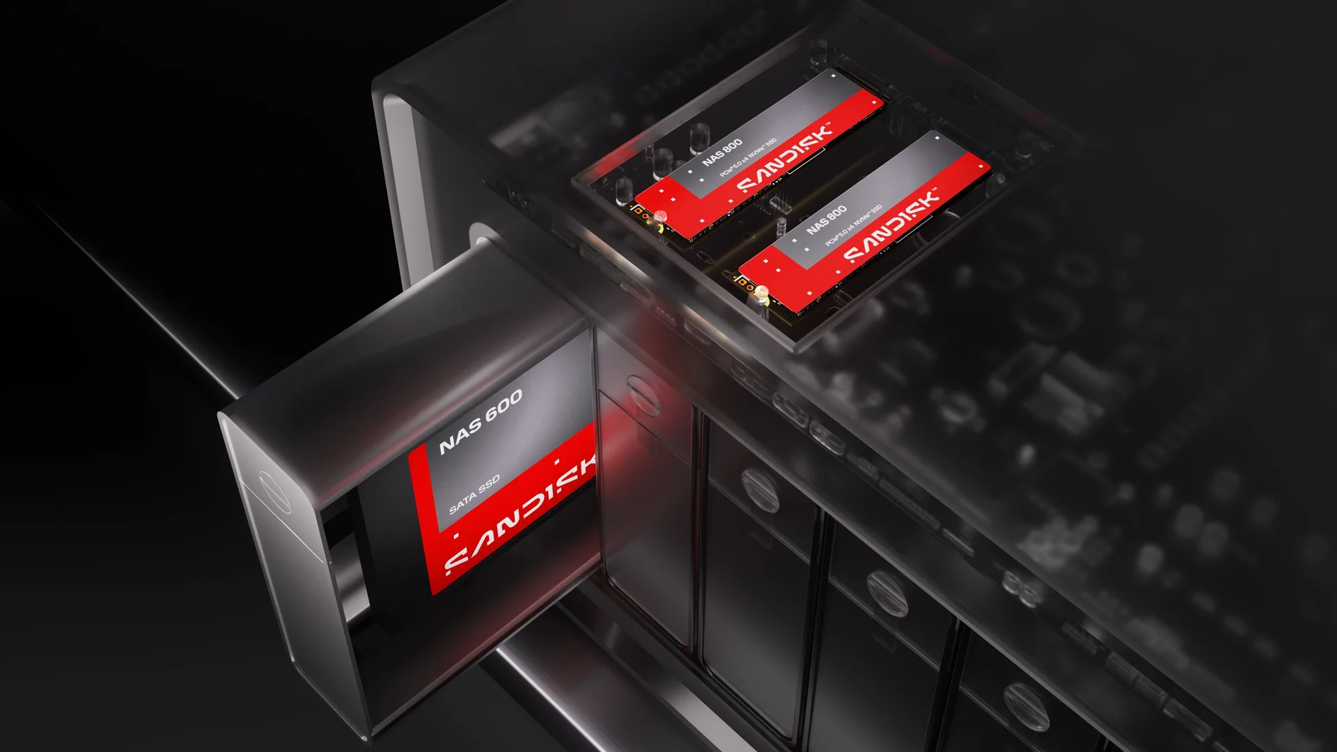 Sandisk uvádí nové SSD disky řady NAS pro firmy a profesionály