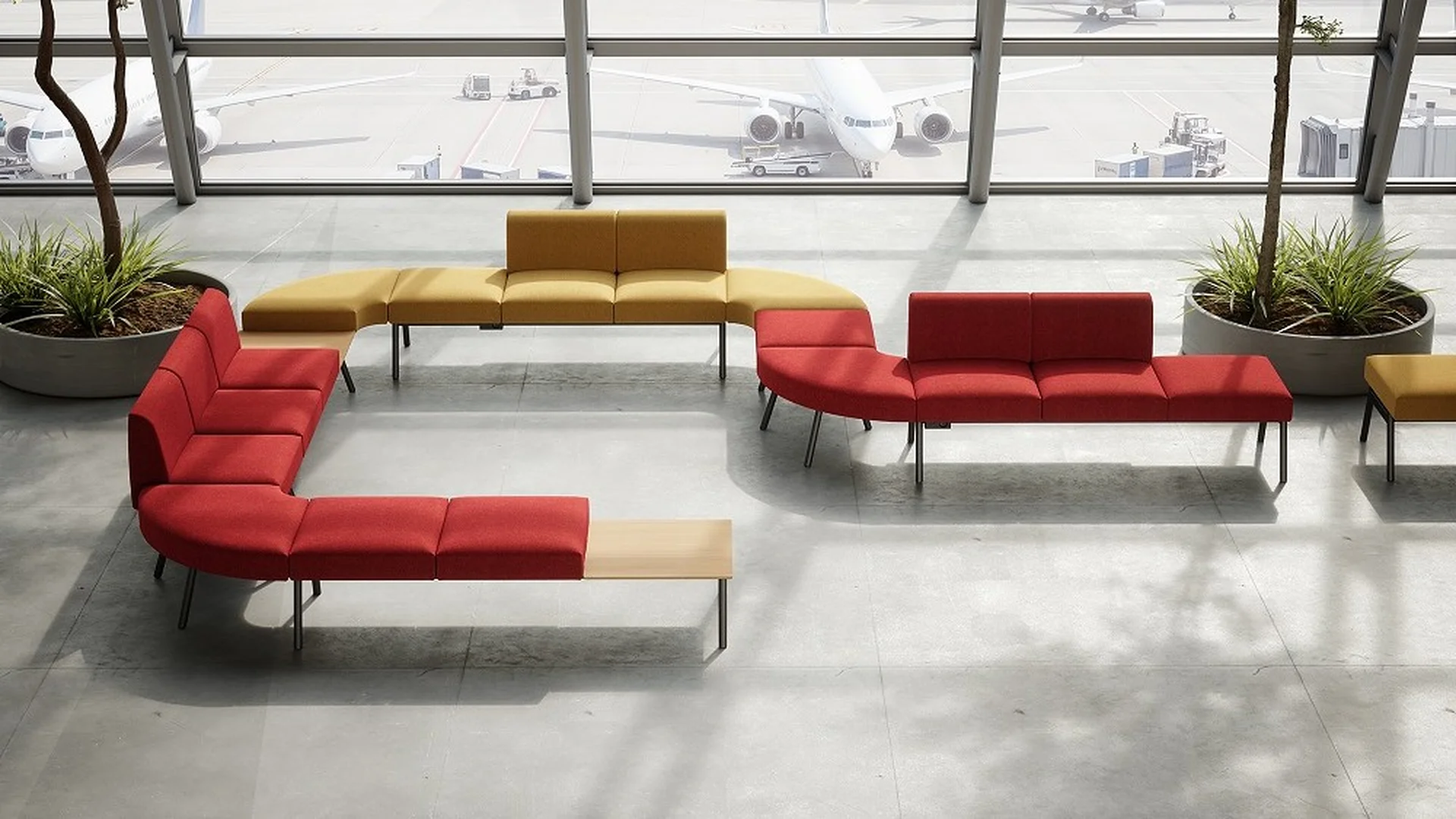 LD Seating uvádí nové modulární systémy Pod a Nido Bench
