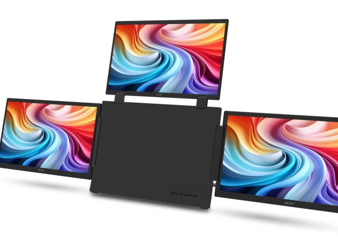 Acer ukázal nové ePaper monitory, trojdispleje i tablety s Androidem