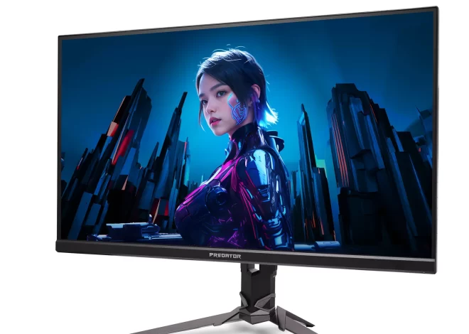 Acer přichází s herním panelem, který nabízí frekvenci 1000 Hz