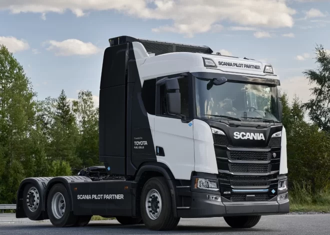 Toyota dodá Scanii vodíkové články pro testování v ostrém provozu