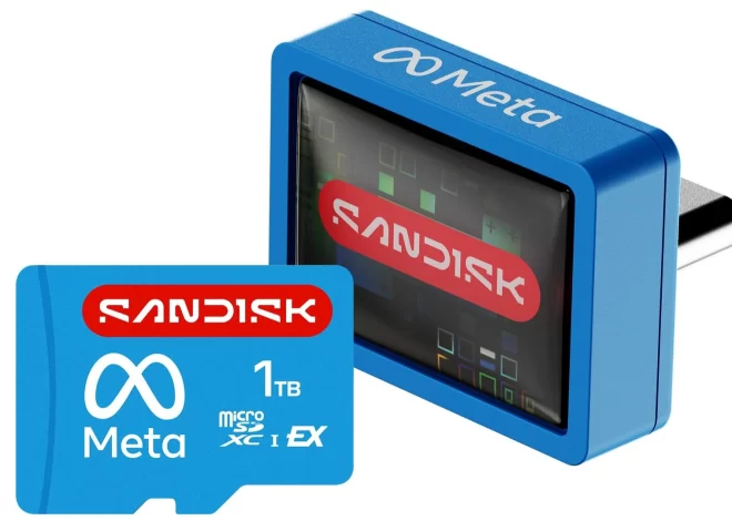 Sandisk se stal partnerem Meta pro VR brýle, dodá paměťová média